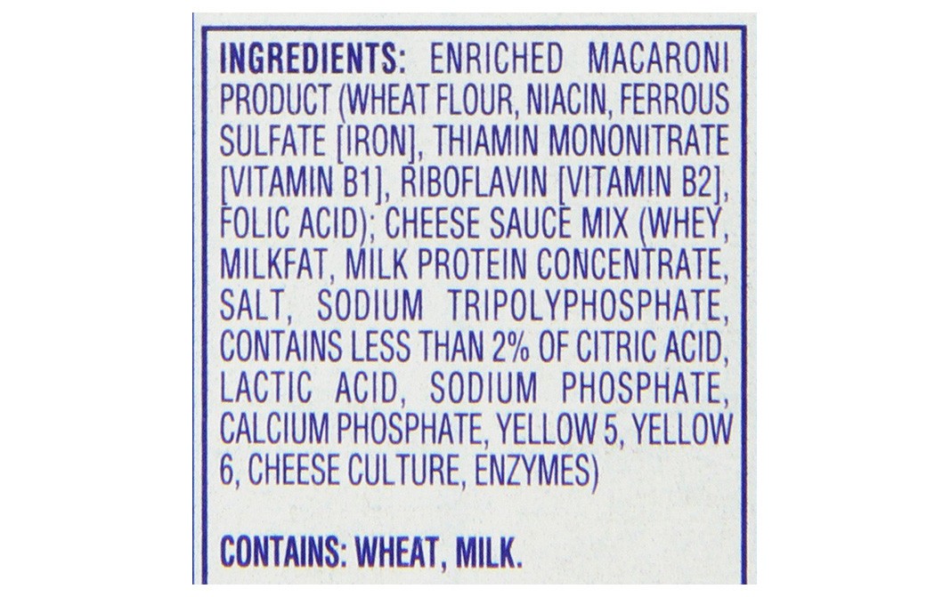Kraft Macaroni & Cheese Dinner Original Flavor   Box  206 grams
